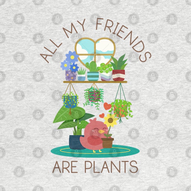 All My Friends are Plants by StrayKoi